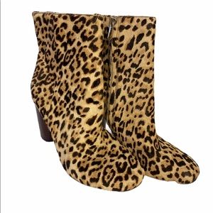 Sam Edelman cheetah print ankle boot size 8